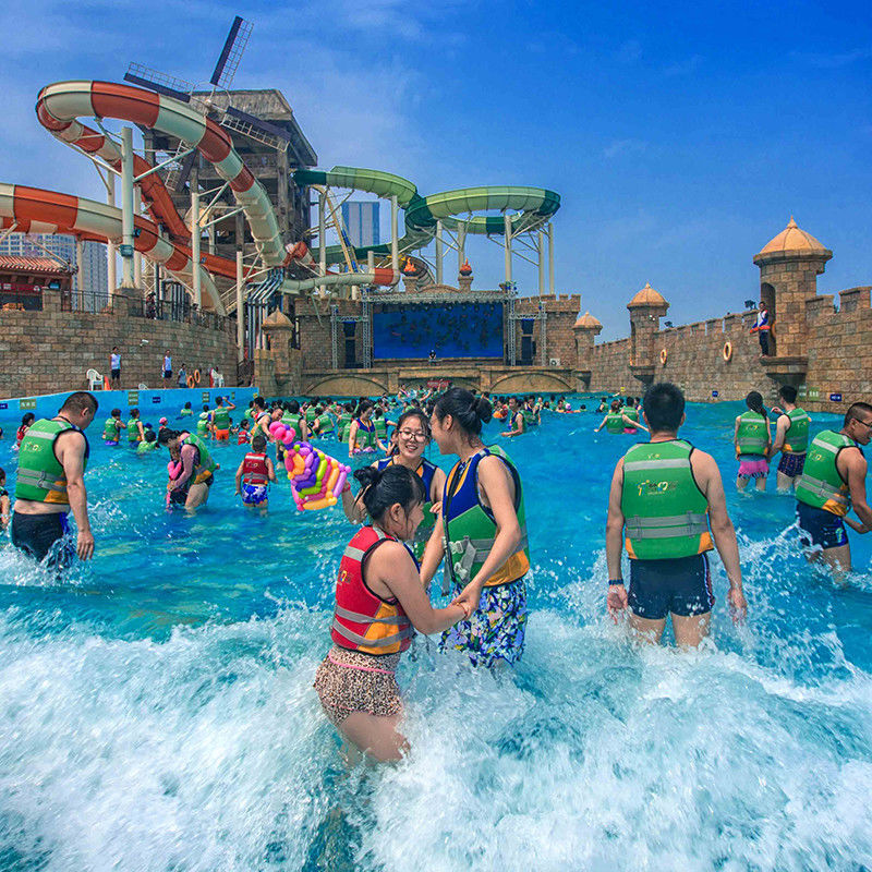 Surf wave pool machine artificial tsunami wave style swimming pool ...