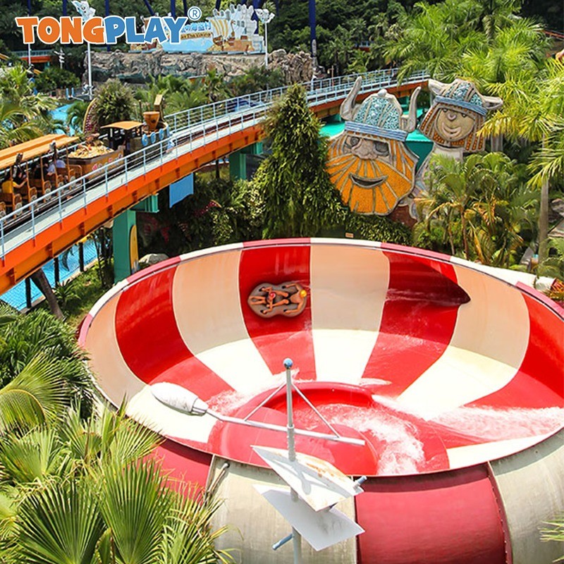 Water Slice Raft 205m2 /630m2 Raft Water Slide Big Bowl Water Slide For Aqua Park Video