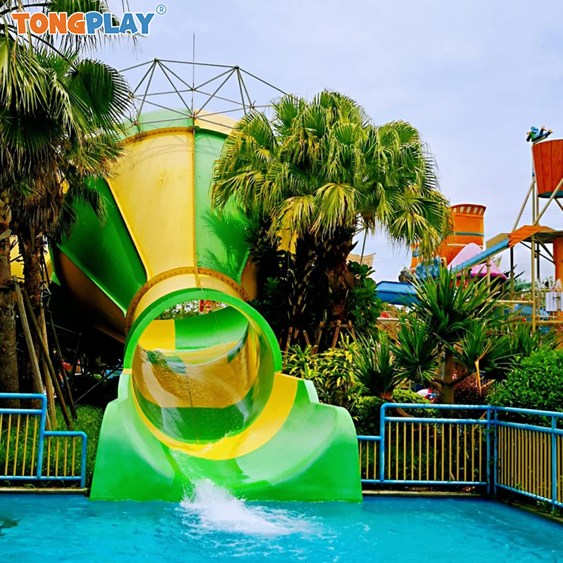Custom High Capacity Water Slide with Flowboarding