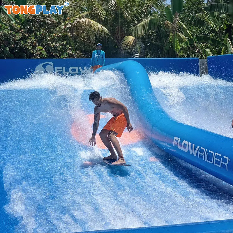 Wave Pool Amusement Park Surf Simulator Machine Flowrider Machine Video