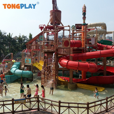 Commercial Water Play Equipment Splash Park Playground Outdoor Entertainment