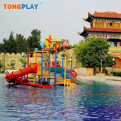 Creative Culture Customized Children's Water Village Shape Entertainment Amusement Equipment Outdoor Water Park Water Playground