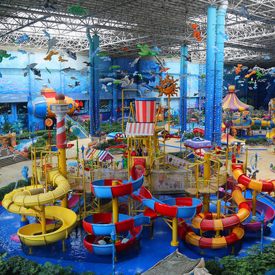 Commercial Aqua Parks Outdoor Water Slide