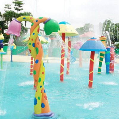 Outdoor Beach Commercial Splash Pad ODM Water Splash Park Amusement