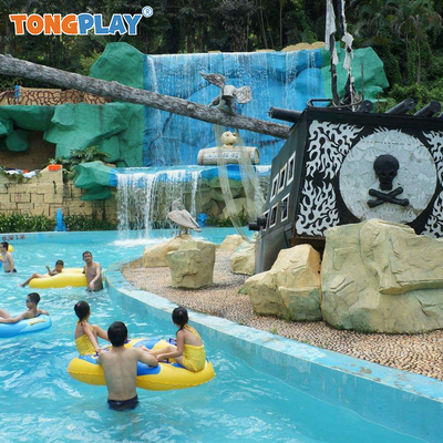 Long Rafting Water Slide Factory Customized Entertainment Amusement Equipment Outdoor Water Park Water Playground