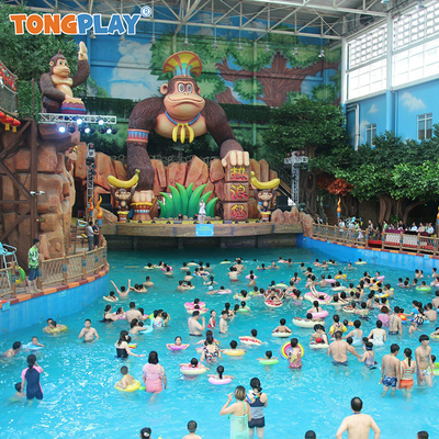 Glijbaan Vermaak Zwemgolf zwembad Buiten waterpark Water speeltuin