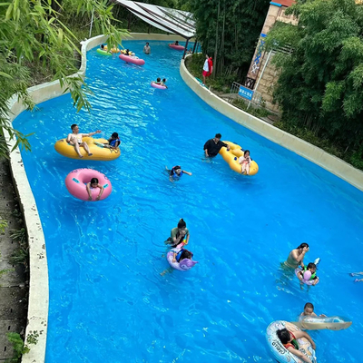 Adults Lazy River Adventure Park Water Playground Equipment Blue Green