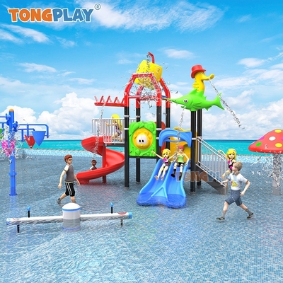 Amusement Park Water Play Swimming Pools Kid Plastic Water Slide Outdoor Playground Water Amusement Equipment