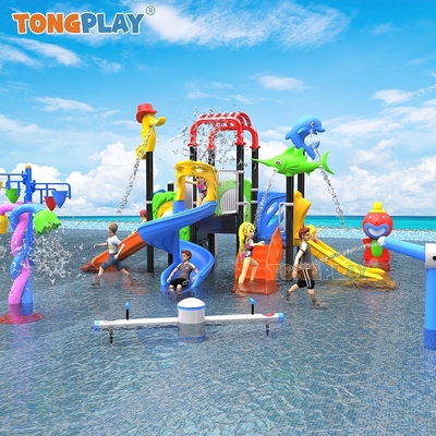 Water Park Outdoor Amusement Park Plastic Slide Playground Outdoor Play Equipment for Children Water Slide