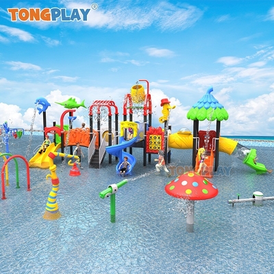 Amusement Children Outdoor Playground Commercial Water Park Equipment Aqua Park Plastic Water Slide for Sale