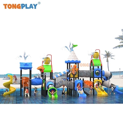 Fiberglass Outdoor Big Pool Swimming Amusement Park Water Playground Water Slides and Playgrounds Plastic Slide