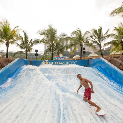 Resort Hotel Surf Simulator Machine Flowrider Surf Machine Wave Pool Equipment