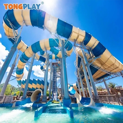 Water Park Equipment for Sale Wholesale Water Slides Swimming Pool Fiberglass Water Slides for Sale