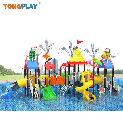 Water World Outdoor Playground Amusement Park Swimming Pool Water Park Large Plastic Water Slide for Children