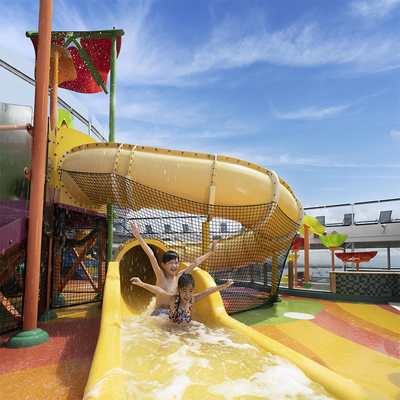 Amusement Spiral Water Slide Water Playground Equipment Fiberglass Water Slide