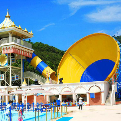 Enjoyable Fiberglass Water Slide Manufacturers in China, Entertainment Water Slide