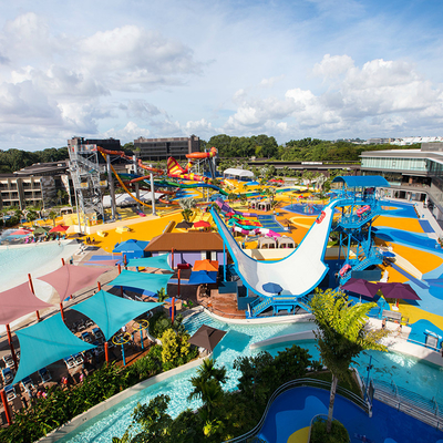 Commercial Water Playground Amusement Park Comprehensive Inflatable Water Play Games Theme Land Park