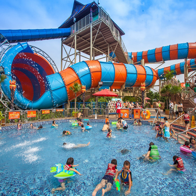 High Quality Hot Selling Two-color Large Horn Stimulating Size Customization Service Amusement Equipment Water Playground