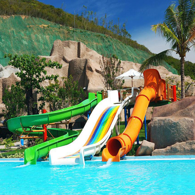 Outdoor Splash Pad Equipment Water Park Rides Kid Pool Slides Facilities for Children