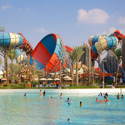 Trumpet Water Slide Commercial Amusement Park Whirlwind Water Slide