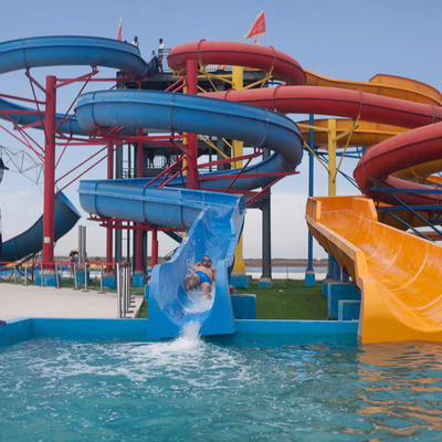 Hot Sale Product Adult Children Water Slide Park Equipment Fiberglass Playground Slides for Sale