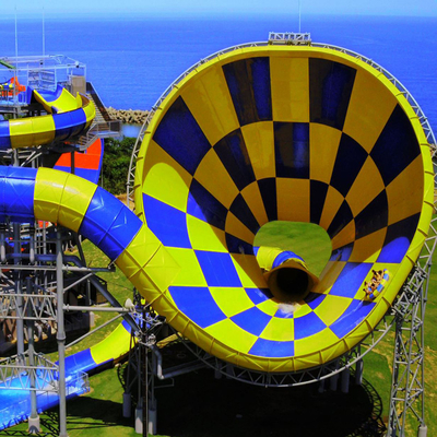 Wholesale Aqua Park Great Fun Big Cool Fiberglass Water Slides