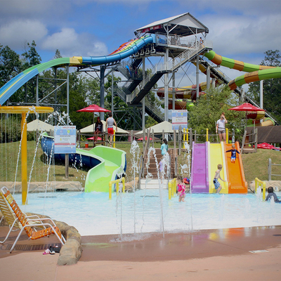 Outdoor Playground Slide Aquatic Equipment Fiberglass Slide Big Water Slide for Sale