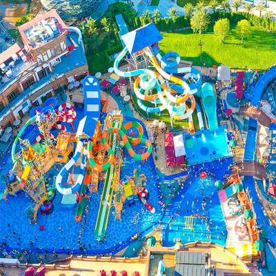Fiberglass Aqua Play Equipment Backyard Water Playground Commercial