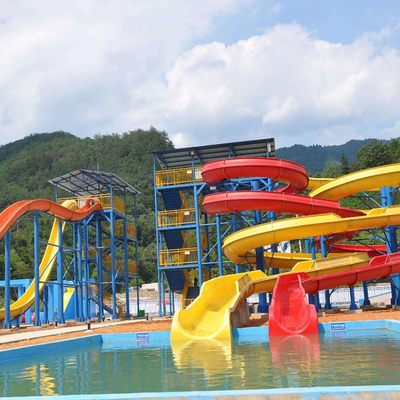 Outdoor Amusement Park Facilities Games Swimming Pool Water Equipment Slide Toy for Adults