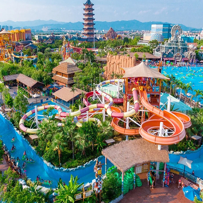 High Quality Fiberglass Products Are Used in Water Parks for Leisure Activities