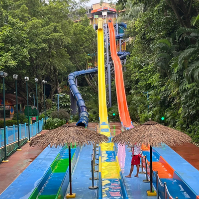 Colore personalizzato Slide ad alta velocità Piattaforma altezza 7-18 metri