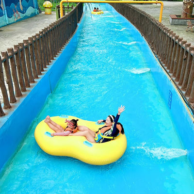 Indoor/Outdoor Water Park Equipment Popular Aqua Park Water Attractions Lazy River Machine and Wave Pool for Sale