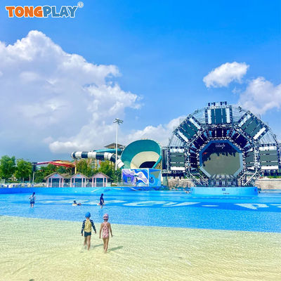 High Capacity Wave Pool Machine with 5m Height and 0.85m Diameter for Outdoor Water Parks
