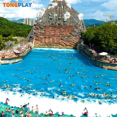 Fiberglass Hot Dip Galvanizing Wave Pool Machine for Outdoor Entertainment Wave Maker