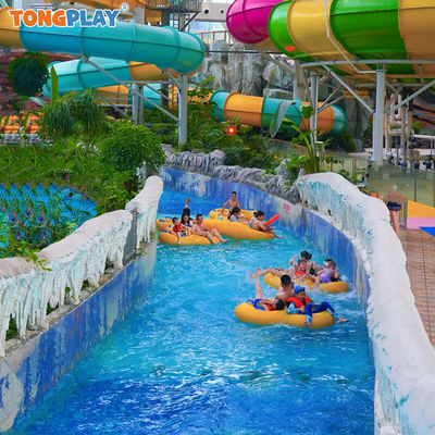 Customized High Capacity Lazy River Water Park Equipment with 500kg Capacity and 12 Months Warranty