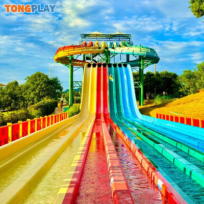 Customized Color Large Capacity Surf Simulator Commercial Water Slide for Outdoor Water Playground