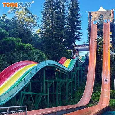 High Capacity Customized Water Slide with 12-month Warranty for Aqua Park and Resort Hotel