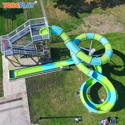 Water Playground Water Sport Equipment Fiber Glass Amusement Slide for Sale