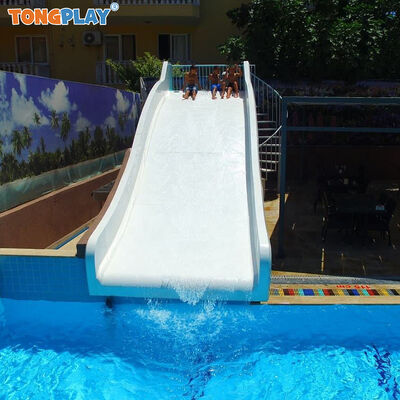 Outdoor Playground Amusement Kids Park Rides Above Ground Swimming Pool Equipment Wide Water Slide Prices