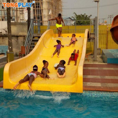 Аква-парковое оборудование для детей На открытом воздухе общественная площадка для водных игр Поездки Слайд для бассейна из стекловолокна Слайд для семьи