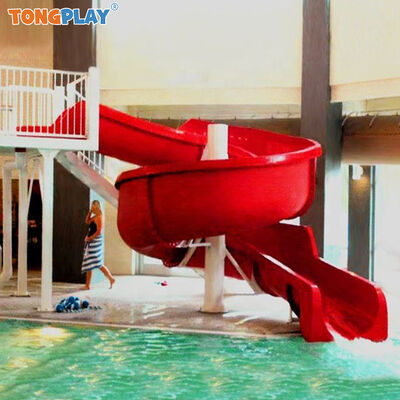Amusement Park Equipment Swimming Pool Fiber Glass Water Slides Water Park Pool Slides for Kid Adult