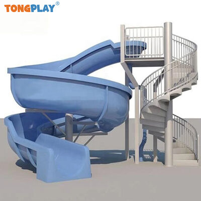 Commercial Water Theme Park Equipment Aqua Play Amusement Adult Swimming Pool Game Children Pool Slide Price Design Fiberglass