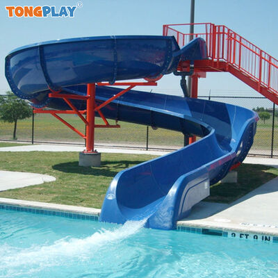 Amusement Park Rides Products Manufacturers Swim Equip Fiberglass Slide for Pool Kid