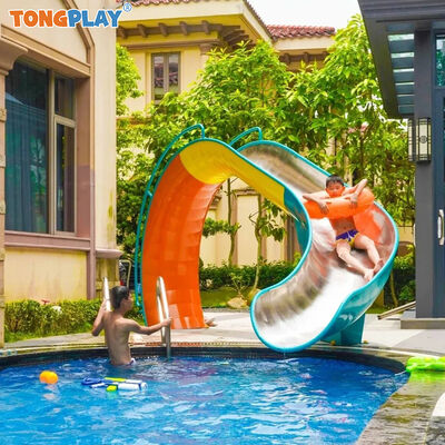 Commercial Water Slide with 500kg Max Capacity and Customized Color Eco-friendly Design for Aqua Parks