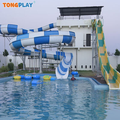 Kids Playground Equipment Outdoor Residential Pool Slide for in Ground Pools