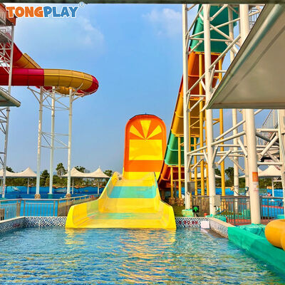 Good Quality Oscillation Patterns Shape Water Ride Slide Thrills for Adults Fun Amusement Pool Slide