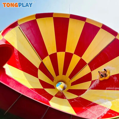 Fiberglass Water Slide with Customized Sizes and Eco-friendly Design for Aqua Parks