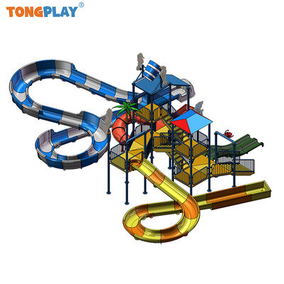 Water Park Equipment Ocean-world Water House for Sale Children's Water Playground Swimming Pool