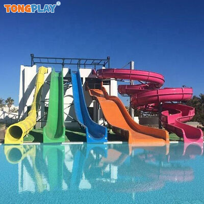 Water Park Slides Manufacturer Adult Commercial Water Park Tube Slides