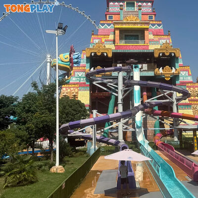 Factory Price Supply Outdoor Commercial Water Park Equipment Water Pool Slides